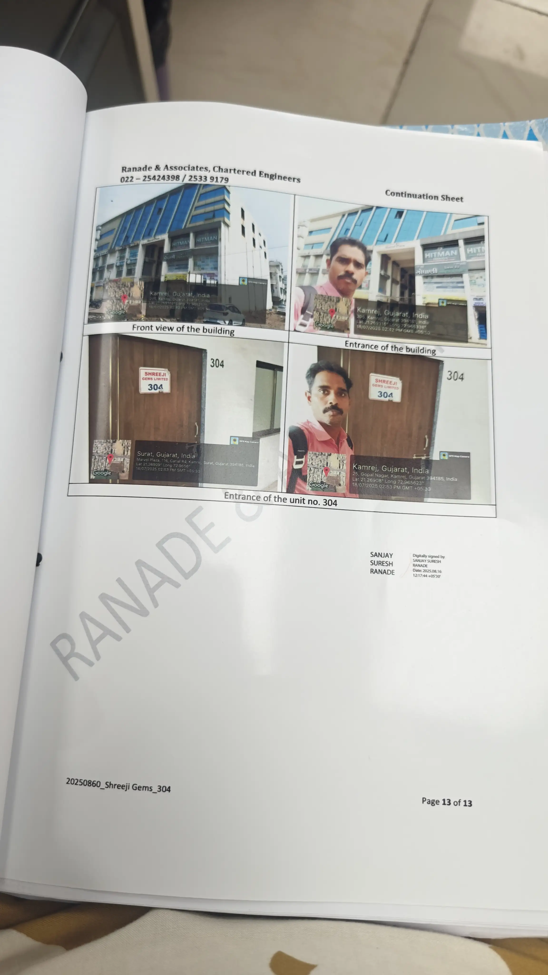 Shop No. 406, super built up area admeasuring 1887.39 sqft and its built up area is 110.43 Sq. Mtrs on 4th floor together with undivided proportionate share in underneath land admeasuring 35.92 Sq. Mtrs of low-rise shopping complex known as 'MARVEL PLAZA' constructed on the land bearing Plot No. 1 to 10 admeasuring 1021.70 Sq. Mtrs and after KJP known as Block No. 443/B-1 to 443/B-5 total admeasuring 286.85 Sq. Mtrs at 'Shiv Awas Cooperative Housing Society Vibhag - 2' situated at the land bearing Block Nos 443 and 444 (Rev S Nos 476 and 477) of village Kamrej, Sub District Taluka - Kamrej, District - Surat.