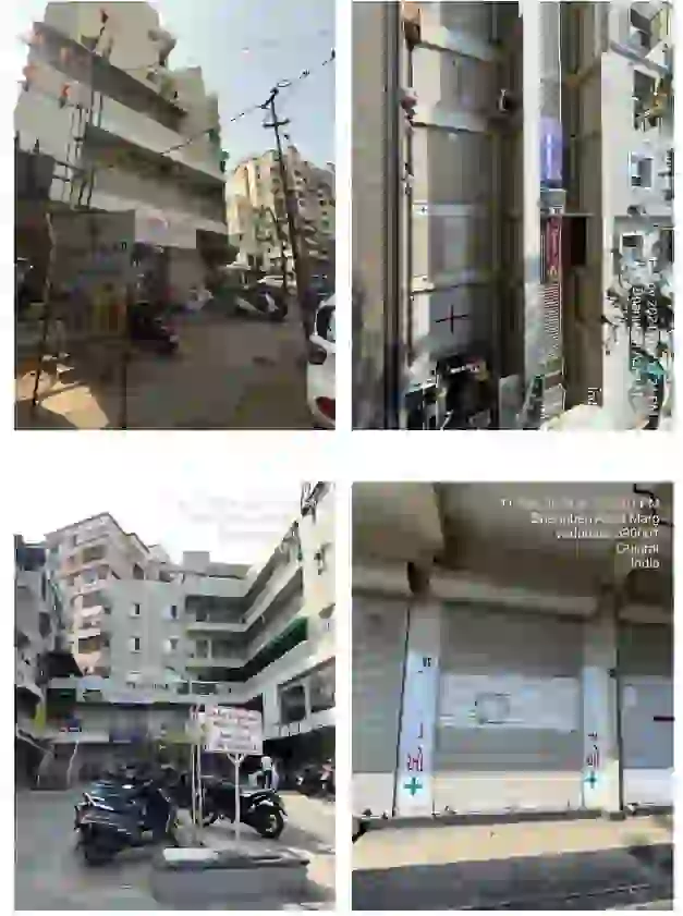 Commercial Shop located at Shop No. 17, Ground Floor at Vraj Vihar, Near Kirti Stambh, Babajipura, Vadodara. Ready to move in shop available at recently built Vraj Vihar Complex situated at prime location of Vadodara near Kirti Stambh which is at the heart of the city. It is located at a close proximity to the market and has a great connectivity to Vadodara Railway Station and Airport.