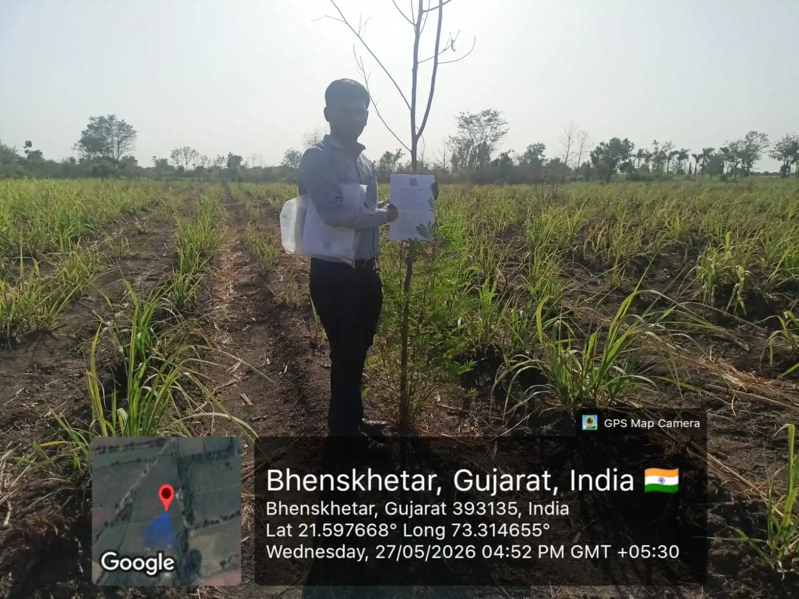All that piece or parcel of Immovable Property bearing New Survey No. 96, Old Survey No.38 admeasuring about 7-80-00 Hectare, (As per Gam Namuna No. 7 admeasuring about 7-94-13 hectare) situated at Mouje Village Shir, Taluka Valia and District Bharuch.