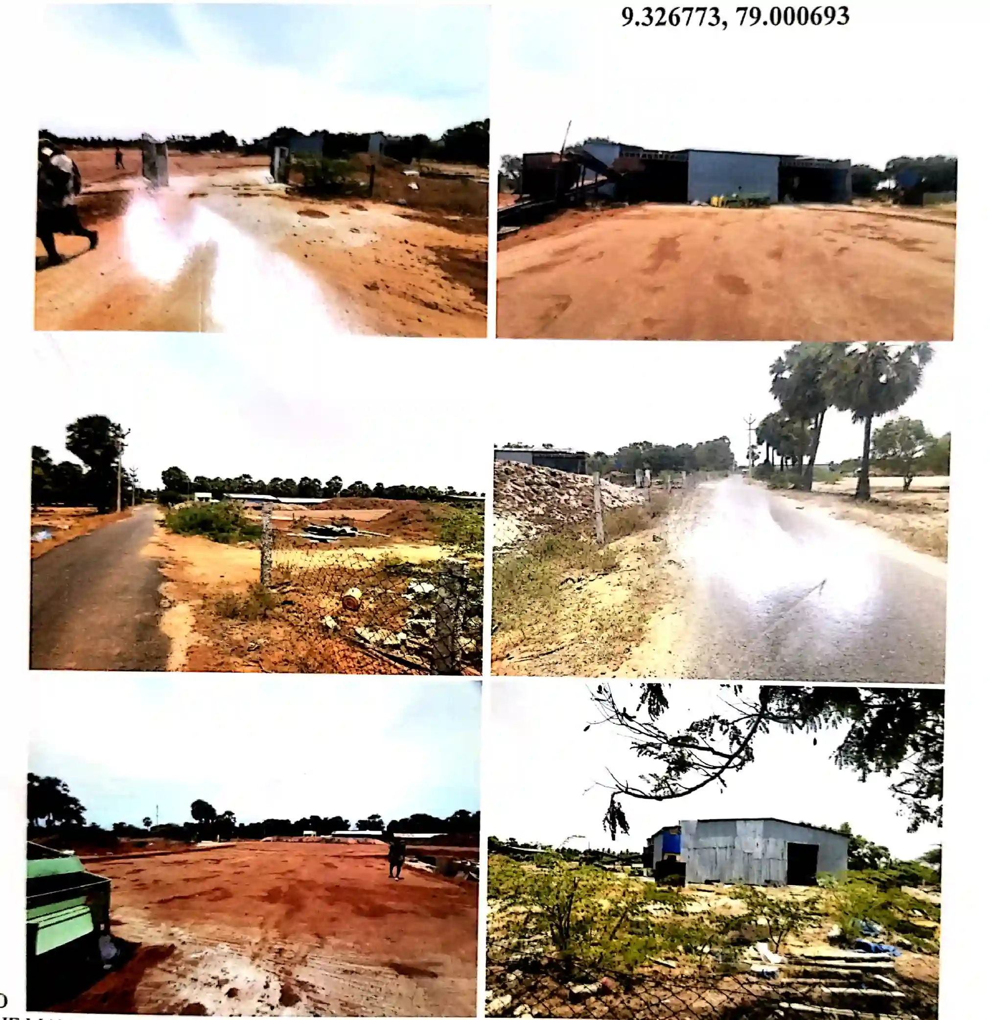 Agricultural land in Ramanathapuram District, Ramanathapuram Taluk, Velipattinam SRO, Nagachi Group and Keelanagachi Village. Total extent: 1.90 acres (0.77 hectares) in Sub Division S.No.464, Patta No.3709; plus portions of 3.90 acres and 4.50 acres in Sub Divisions S.No.46/3A2 and S.No.46/3A, Patta No.1050 and Patta No.593.