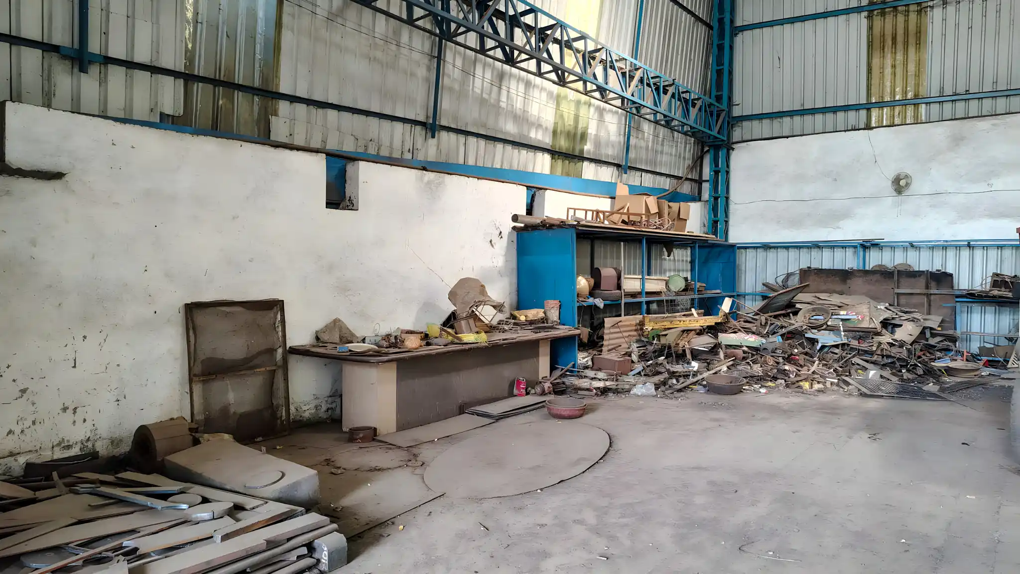 Factory Land and Building situated at Plot No.161, Sector 'H', Industrial Area, Govindpura, Bhopal (M.P) in the name of M/s Jahanvi Foods and Steel Industries (Erstwhile Salasar Steel and Profile Industries). Area: Admeasuring 25000 sq. ft.