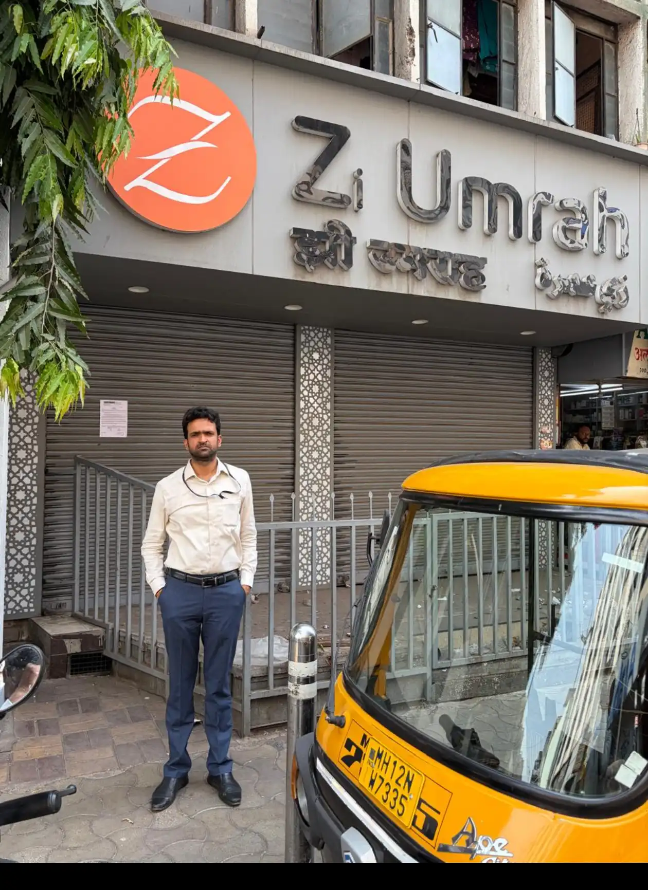 Commercial property at shop no. 4 and 5, ground floor, Ahamadiya cooperative housing Society, limited CTS no.700 Guruwar peth Pune 411042. East: Road, West: Parking, North: Shop no.6, South: Maka Masjid.