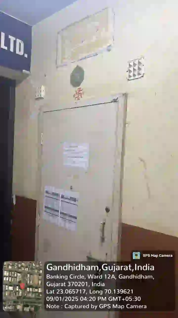 Lease hold commercial property Office No.106, First Floor, Plot No. 356, Ward No. 12/B, "Gokul Park" situated at Gandhidham - Kutch area about 48.64 Sq. Mtrs.