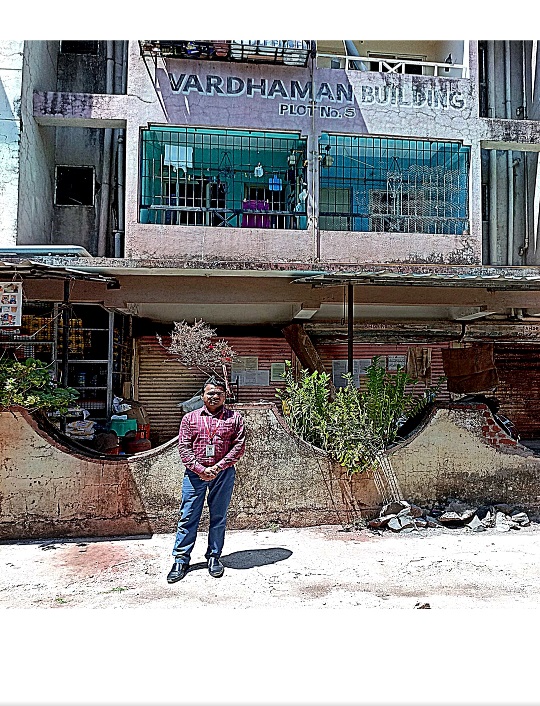 Shop no. A-3 adm. 250 sq. ft. equivalent to 23.23 sq.mts. (Super Built up area) on the ground floor alongwith 5 sq.mtrs. undivided share of land of the building known as "Vardhman" constructed on the NA land of plot no. 5 adm. 810 sq.mtrs. of the Survey no. 166/4/p25, situated at Santivan, Village Solsumba (E), Taluka Umbergaon, District Valsad of the Gujarat State belonging to Mrs. Rashmirekha Chandan Baruah
