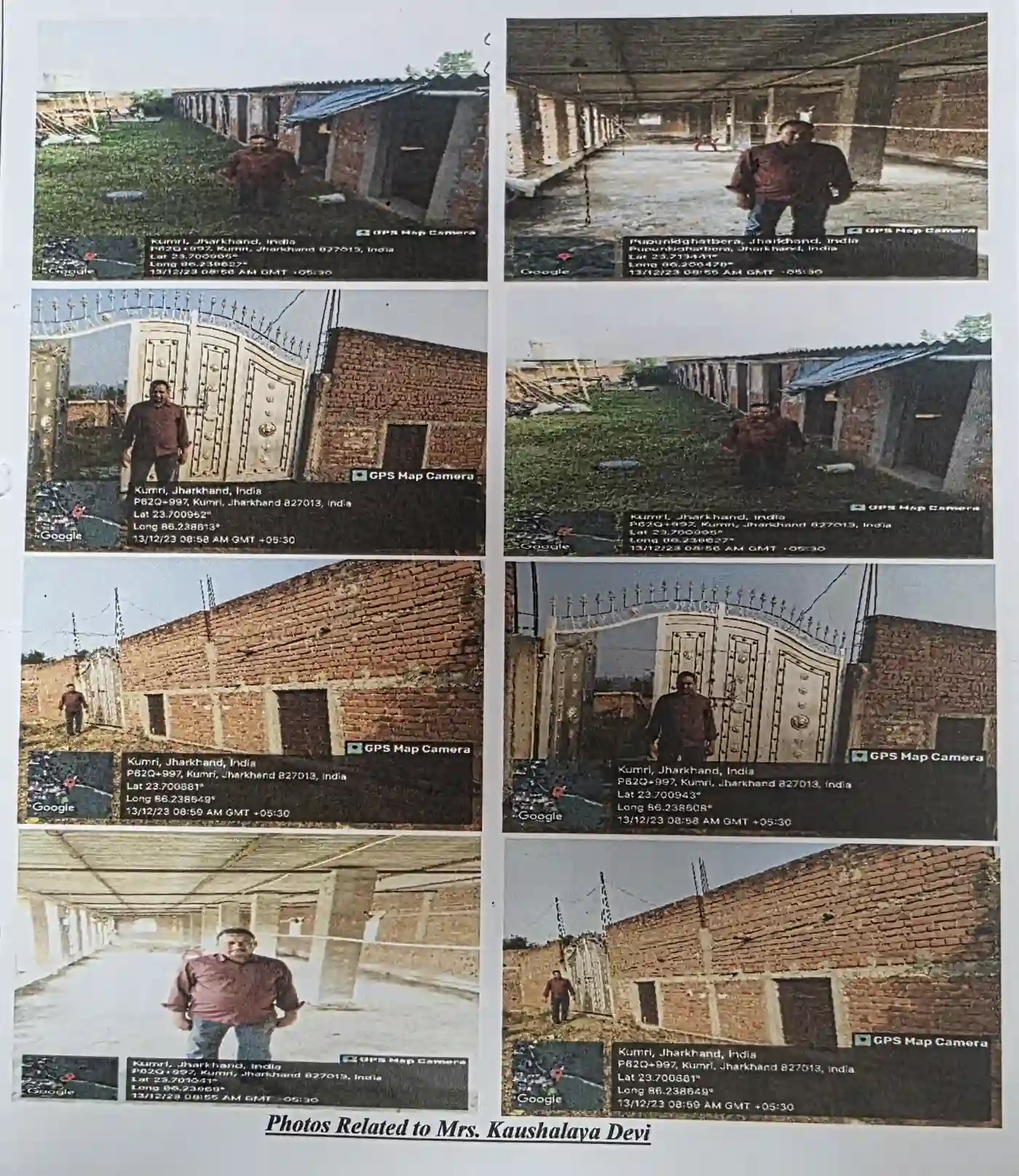 All Part and Parcel of property situated Under Mouza Kumhri khata no 157 plot no 3170, Thana no 69 P S Chas Bokaro Dhanbad Area of Land 15.33 Decimal in four different parts