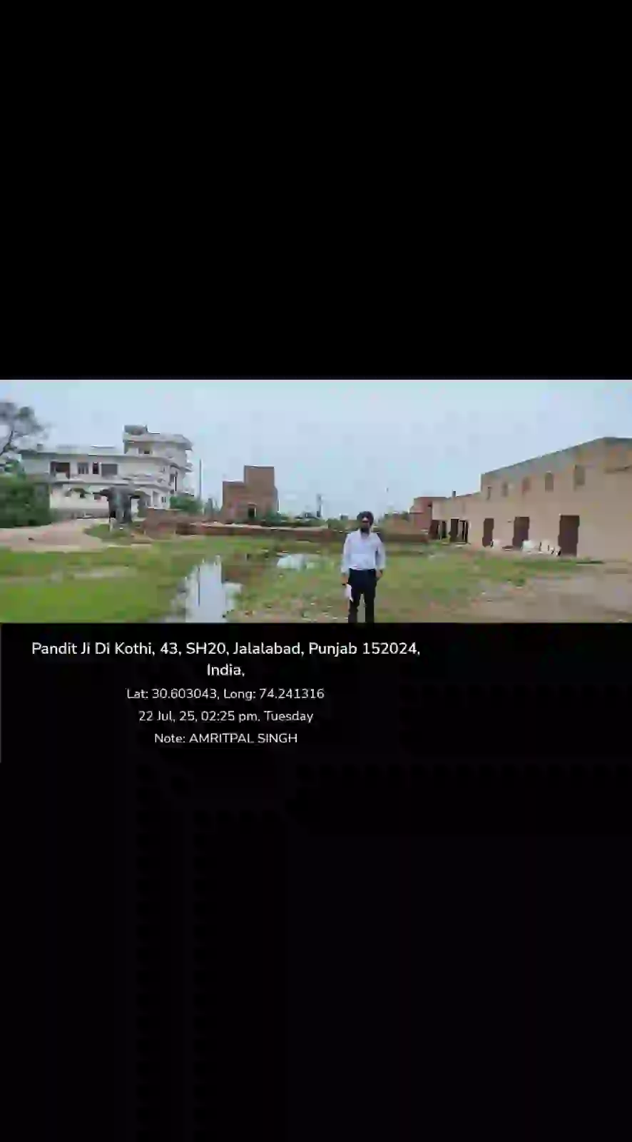 Open agricultural land measuring 12 Kanal (approx. 65340 sq ft) at Vakia Rakba Jalalabad, Distt Fazilka. The property is comprised of three title deeds of area 4 Kanal each. Located in Vakia Rakba with good road access.