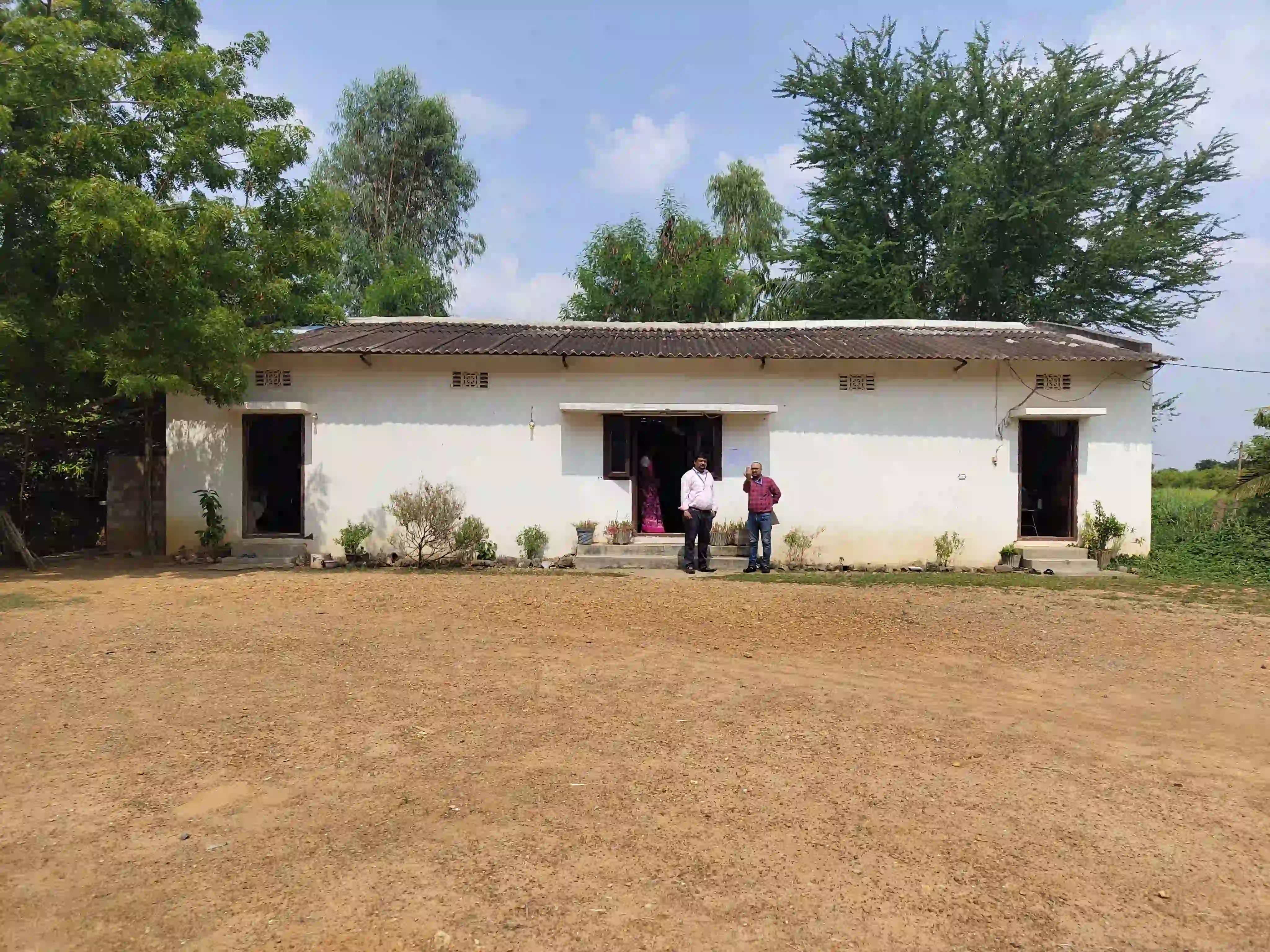 AC Sheet Roofed Shed ad measuring 21535 sq ft, located in Koppaka Village, Pedavegi Mandal, Vatluru SRO, Eluru District.