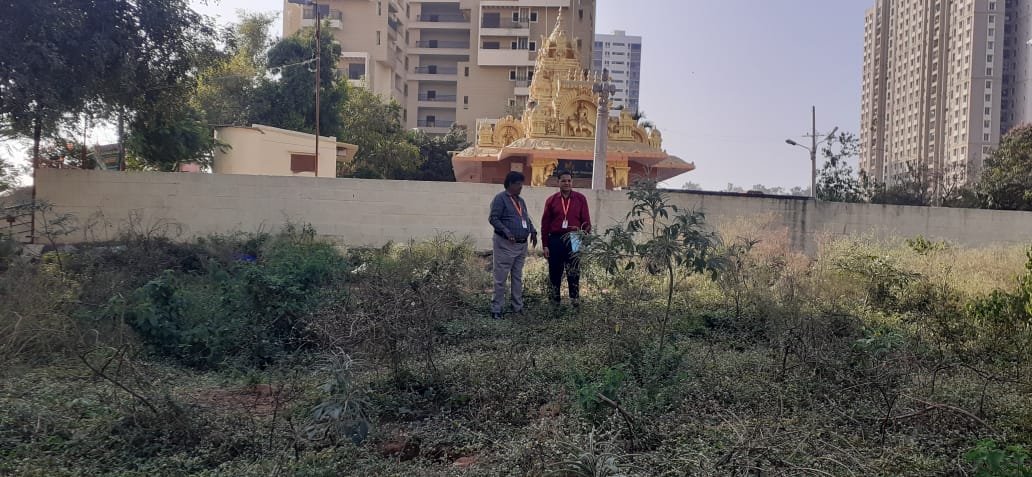 Vacant site No. 2171, in a layout formed by the BDA, situated at 4th "B" Block, Banashankari, 6th Stage, Bengaluru, Measuring East to West 12.00 Meters and North to South 18.00 Meters, totally measuring 216.00 Square Meters and bounded By: East: Site No. 2172 West: Site No. 2170 North: BDA Property South: Road