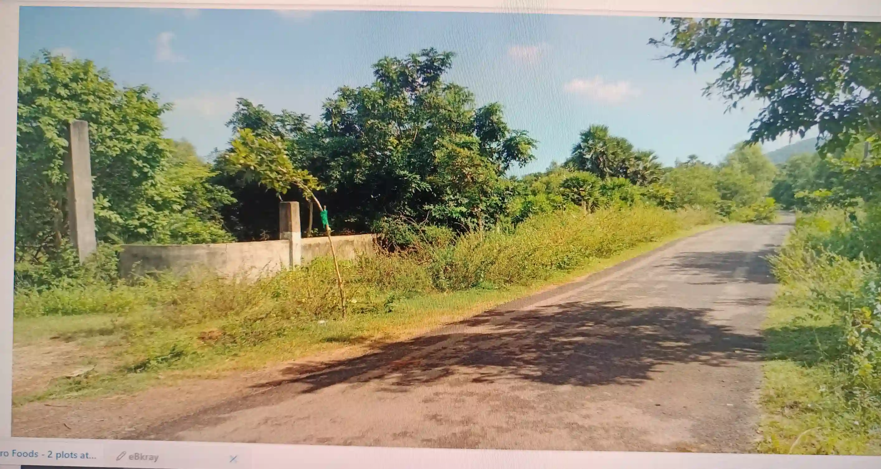 Vacant site measuring 726 sq. yds. situated at West Godavari District, Gunupudi SRO, Palakoderu Mandal, Gollala Koderu village and Gram Panchayat – area in RS No.118 in revised RS No.118/1 pura an extent AC 4.03 cents in this an extent of AC 1.88 cents southern side an extent of 6195.2 sq.yds. southern side an extent of 2178 sq.yds.