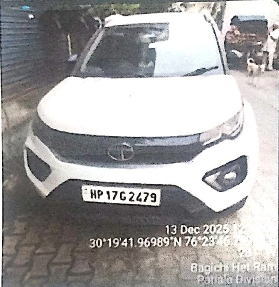 Hypothecated vehicle: Tata Nexon XM 1.5 RTQ, Registration No. HP17G-2479, Chassis No. MAT627132 MLH61224, Engine No. 1.5CR05HY XW15834, Colour: Calgary white, Manufacturing Year: 2021.