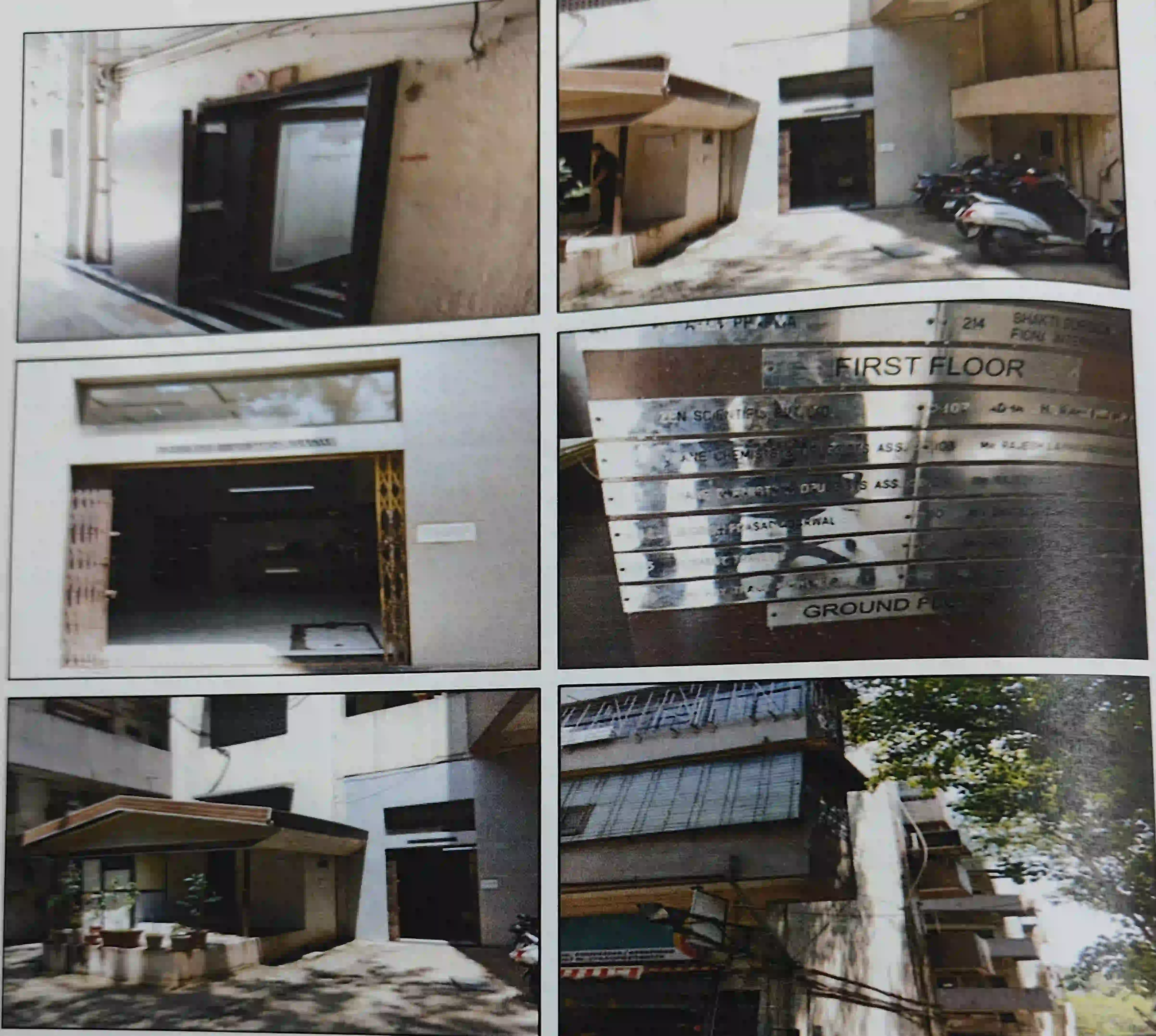 Shop with built-up area of 510 sq ft located in Shree Sai Park, Azad Nagar, Thane West. Property is under symbolic possession.