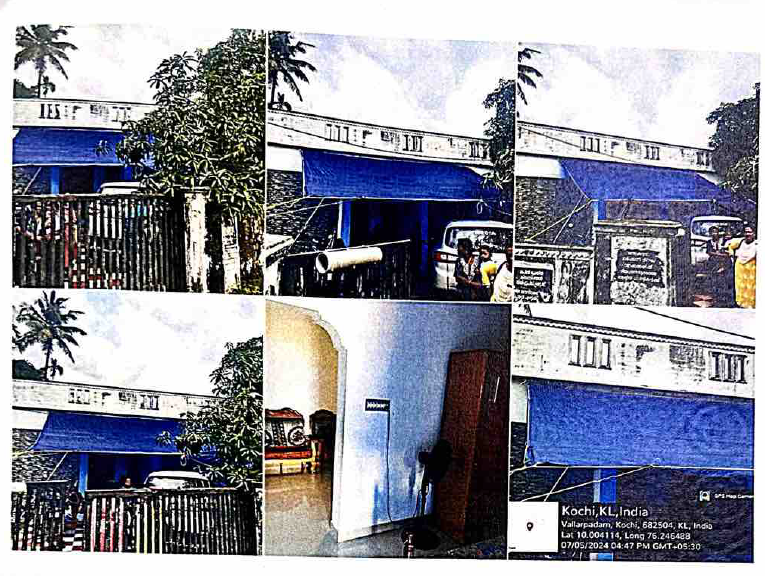 Property consisting of 2.02 Ares in old Sy. No. 611/1, Block No.2, R. Sy. No. 98/11, Mulavukad Village with residential building No. IX/379. of Mulavukad Panchayath, Ernakulam District in the name of Mr. V. M. Haris.
