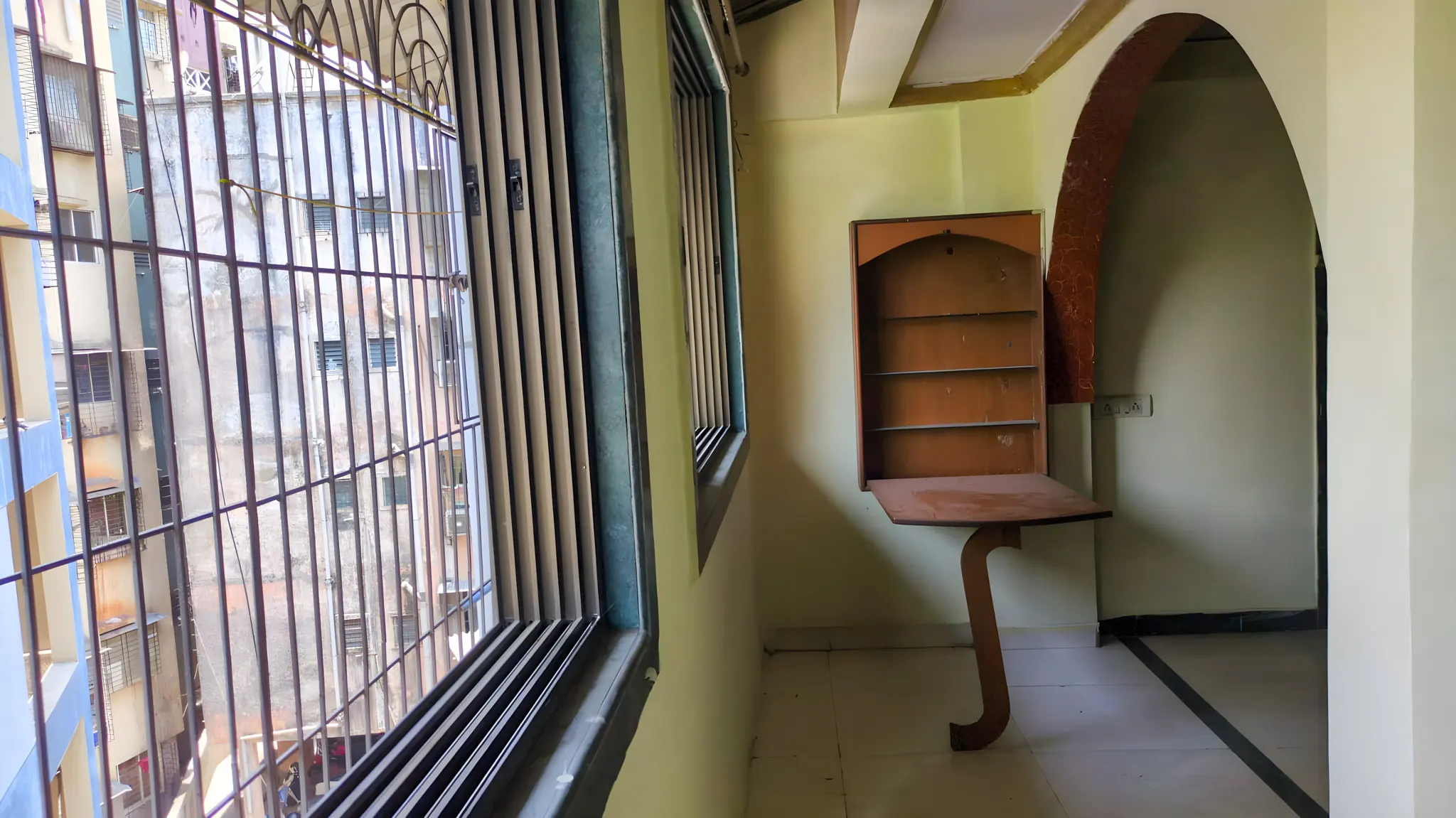 Flat No. 303, 3rd Floor, Vithai Apartment Co-Op Hsg Soc. Ltd., Plot No.F-33/3, Diva Nagar, Sector-9, Near Vithal Rukhmini Temple, Airoli, Navi Mumbai-400708. Super Built Up Area: 807 Sq.Ft.