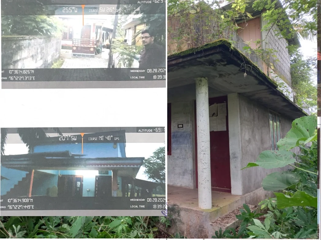 All that part and parcel of land having an extend of 1.21 Ares in Sy. No.455/1 P of Killannur village, Thrissur Taluk, Thrissur District along with the right to use the vazhi in the East-South Boundary of the property standing in the name of Sri. Sukumaran and Smt. Siji Sukumaran and bounded by Boundaries EAST - 8 feet width vazhi and remaining property, NORTH-Property of Ravi, SOUTH - 8 feet width vazhy and Property of Jyothi Prasad, WEST - Property of Ravi
