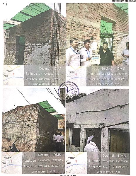 Land and Building situated at Arazi no- 654, Mauza- Pahadpur, Ward- Sikroul, Pargana- Shivpur, Tehsil- Sadar, Distt- Varanasi.
