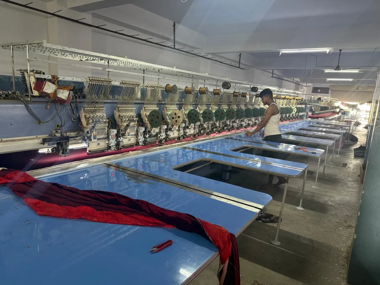 Machinery for M/s Bhavesh Textile. Reserve Price: Rs. 29,40,000/- (Corrected from Rs. 35,70,000/-). EMD: Rs. 2,94,000/- (Corrected from Rs. 3,57,000/-).