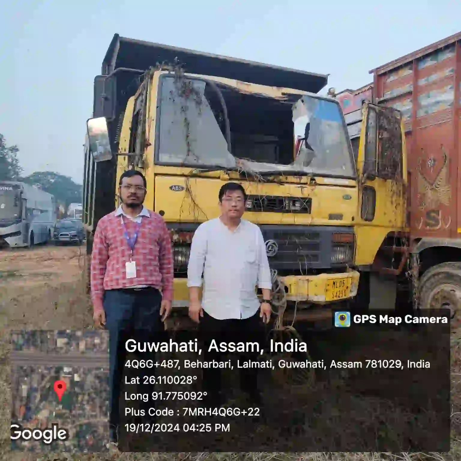 Goods Carrier Tipper, Make- Ashok Leyland, Model 1618 T/C- Tipper, Mfg Year 2018 bearing Reg No ML05 S 4290 and Reg No ML05 S 4292, located in Bamunimaidam area.