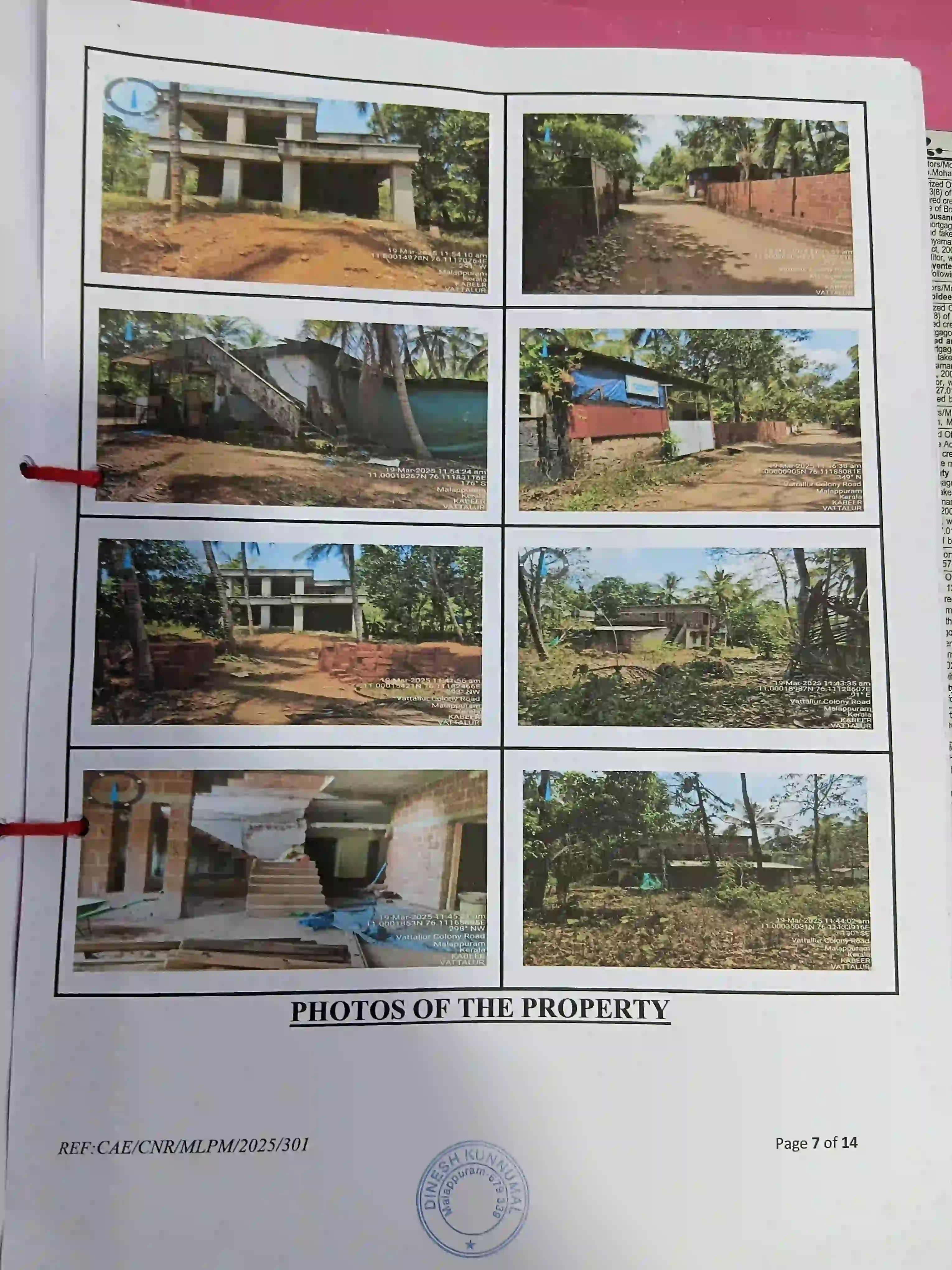 Residential house with land area of 17.51 Ares located in Kuruva Village, Perithalmanna Taluk, Malappuram District.