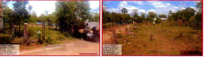 Residential plot with site area of 14592.60 sqft or 33.50 cents with boundaries, located in Mangammal Salai, Vickramasingapuram Village Part II Ambasamudram Taluk, Tirunelveli District.