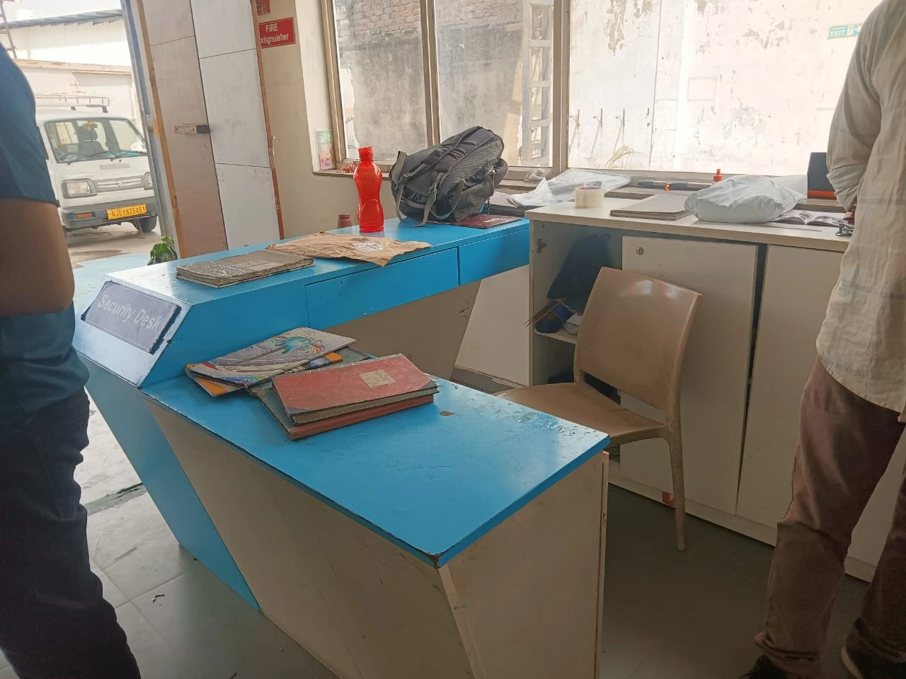 Wooden items, iron material, table cabinets, glass façade and MS scrap etc. loose items kept at leased premises