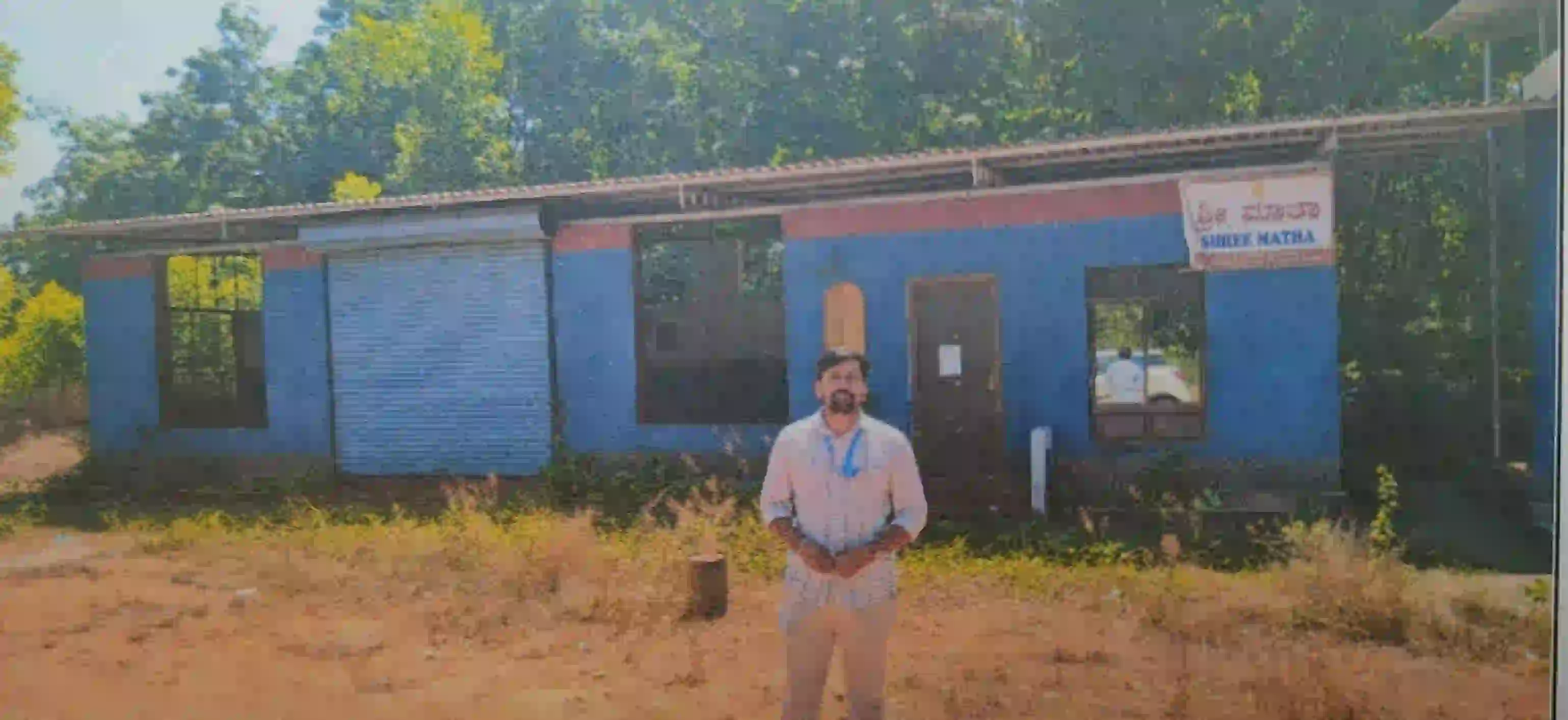 Commercial land measuring 8607 sq ft (20 cents) with building measuring 150 sq ft, located in Padangady village, Belthangady Taluk, D.K.