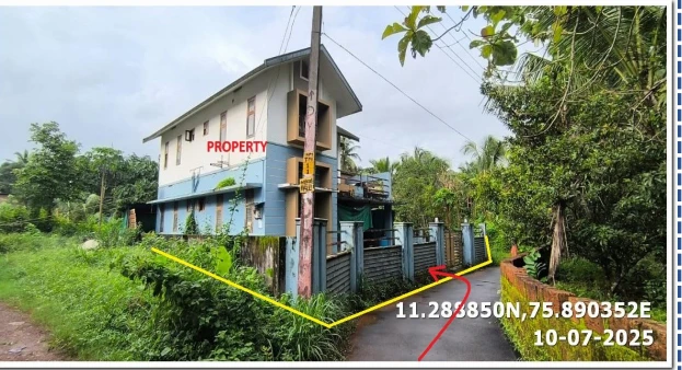 All that part and parcel of the property admeasuring 2.408 ares of land and residential building in Old Sy No:124 Old Sub Division No:5A,Re Sy No:559, Re Sy Block No:85 Re Sy Sub Division No:2 in Kunnamangalam Desom, Kunnamangalam Village Kozhikode Taluk,Kozhikode District owned by Krishnaprasad B