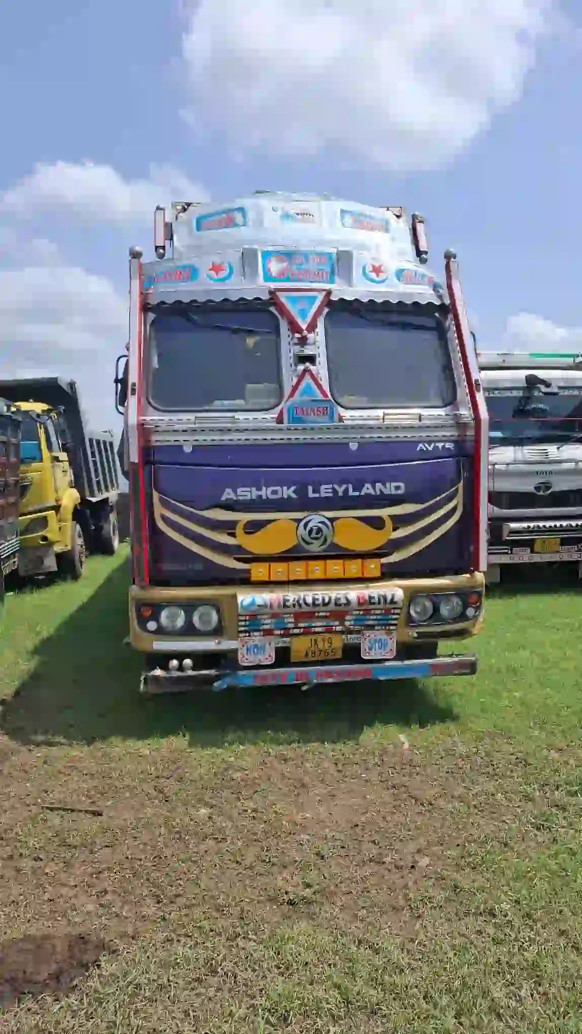 Ashok Leyland Model GM4220/66 H CO Truck with bearing registration NO JK-19-A-8765, CHESSIS NO MBINGCHD7PPMV3617, ENGINE NO PMPZ105718, located in Sangaldan with good connectivity.
